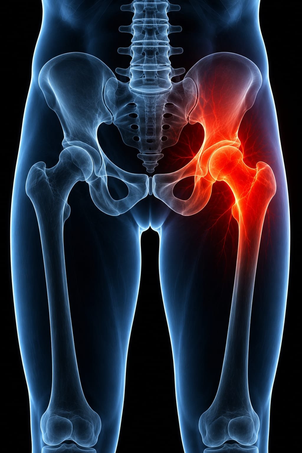 Problemas de Quadril (Bursite...) — condição tratada com palmilha postural na Arcus Life